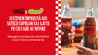 Coca-Cola & Glovo sprijină familiile vulnerabile